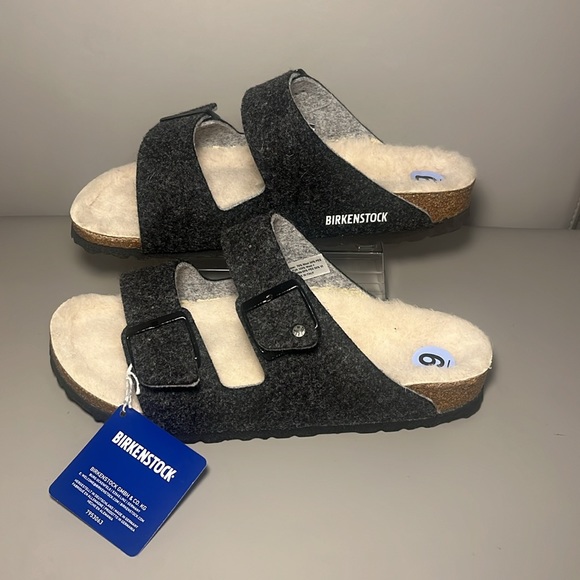 Birkenstock Arizona Sandals with Wool - Picture 3 of 6